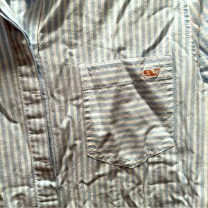 Vineyard Vines Striped Button Shirt Women Size 6